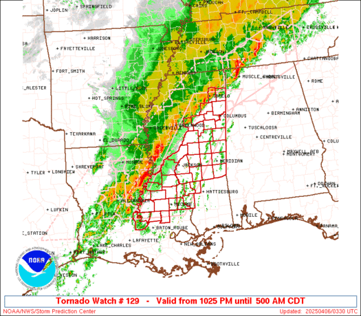 WW0129 Initial Radar image